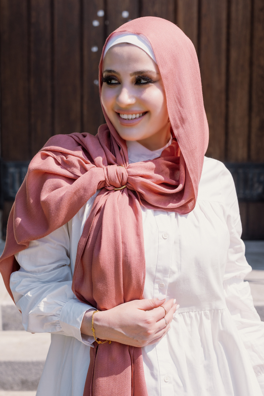 Vibrant Blush Premium Modal Woven Ecovero™