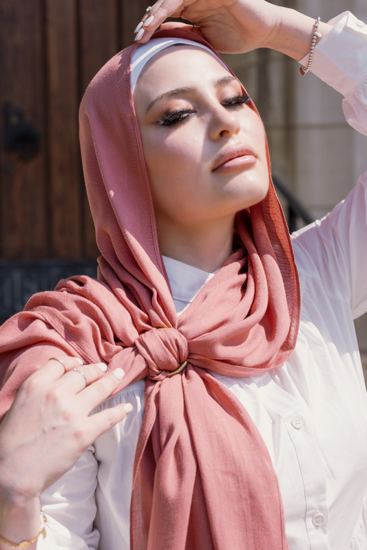 Vibrant Blush Premium Modal Woven Ecovero™