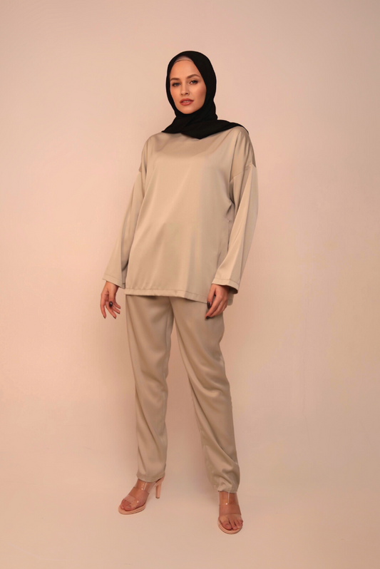 Zara Top - Dusty Mint