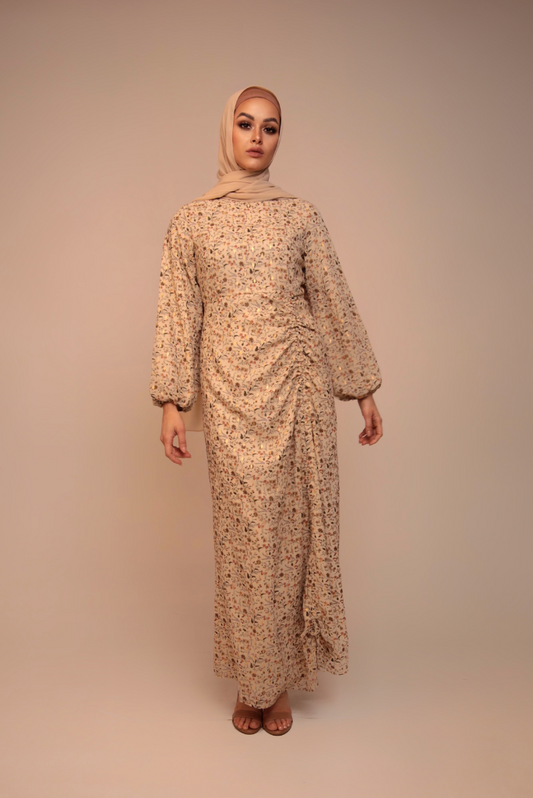 Ansa Forest Maxi Dress