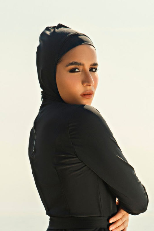 Ninja Swim Cap - Black