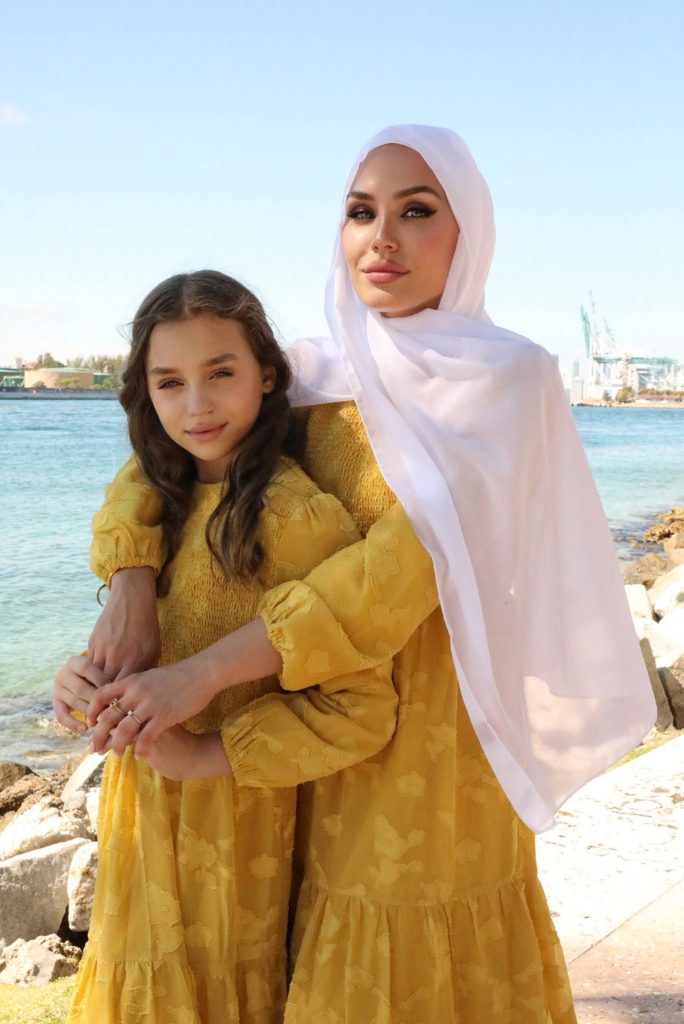 Mini Melanie Embossed Maxi Dress - Mustard