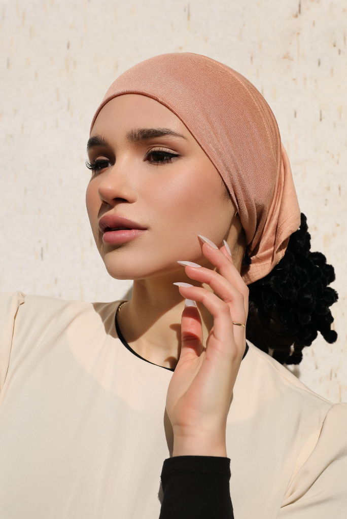 Hijab Cap - Truffle