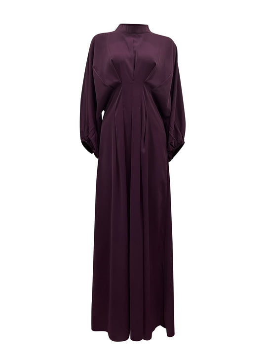 Elmas Maxi Dress - Plum