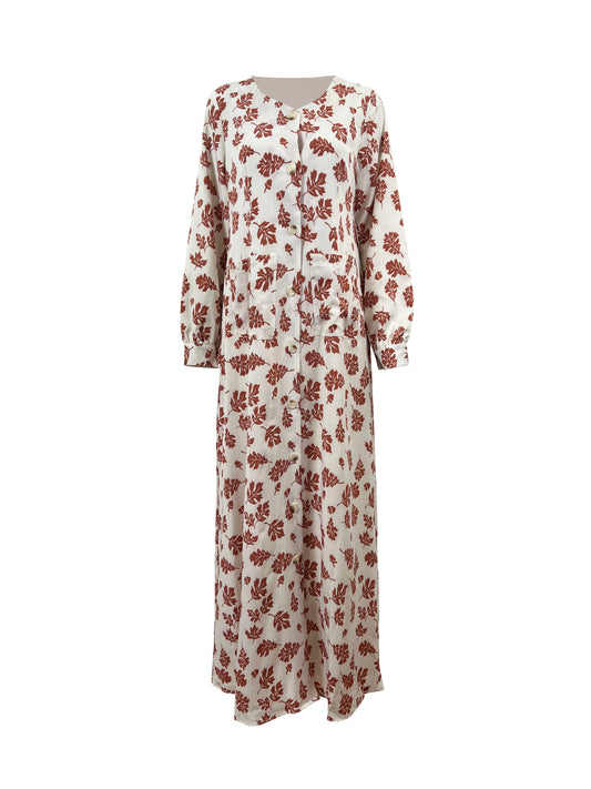 Serene Equinox Maxi Dress