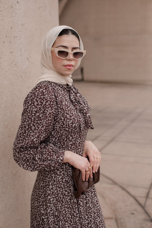 Daisy Dreams Maxi Dress - Chocolate