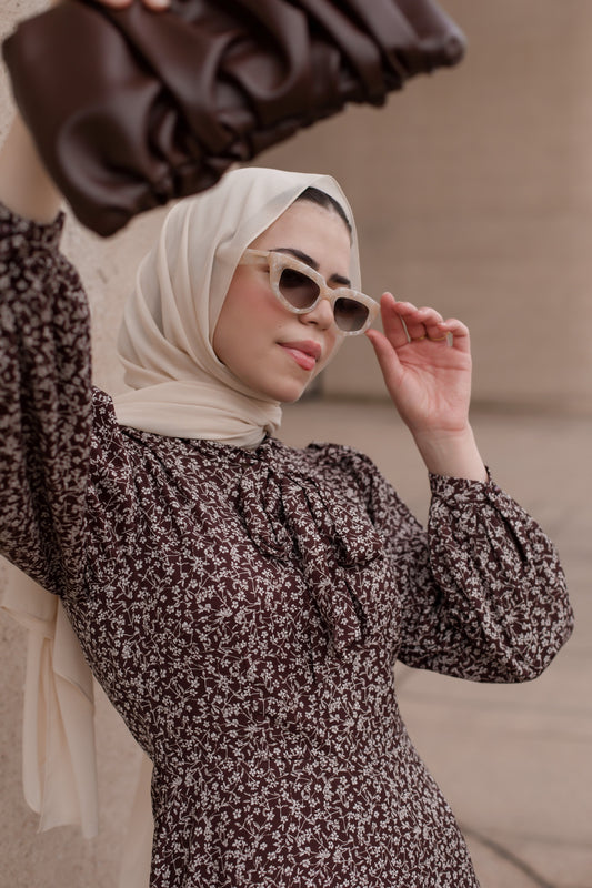 Daisy Dreams Maxi Dress - Chocolate