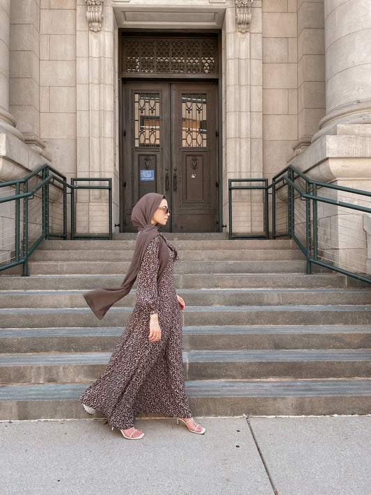 Daisy Dreams Maxi Dress - Chocolate