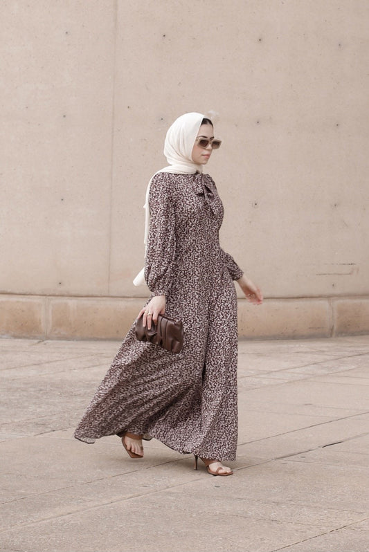 Daisy Dreams Maxi Dress - Chocolate