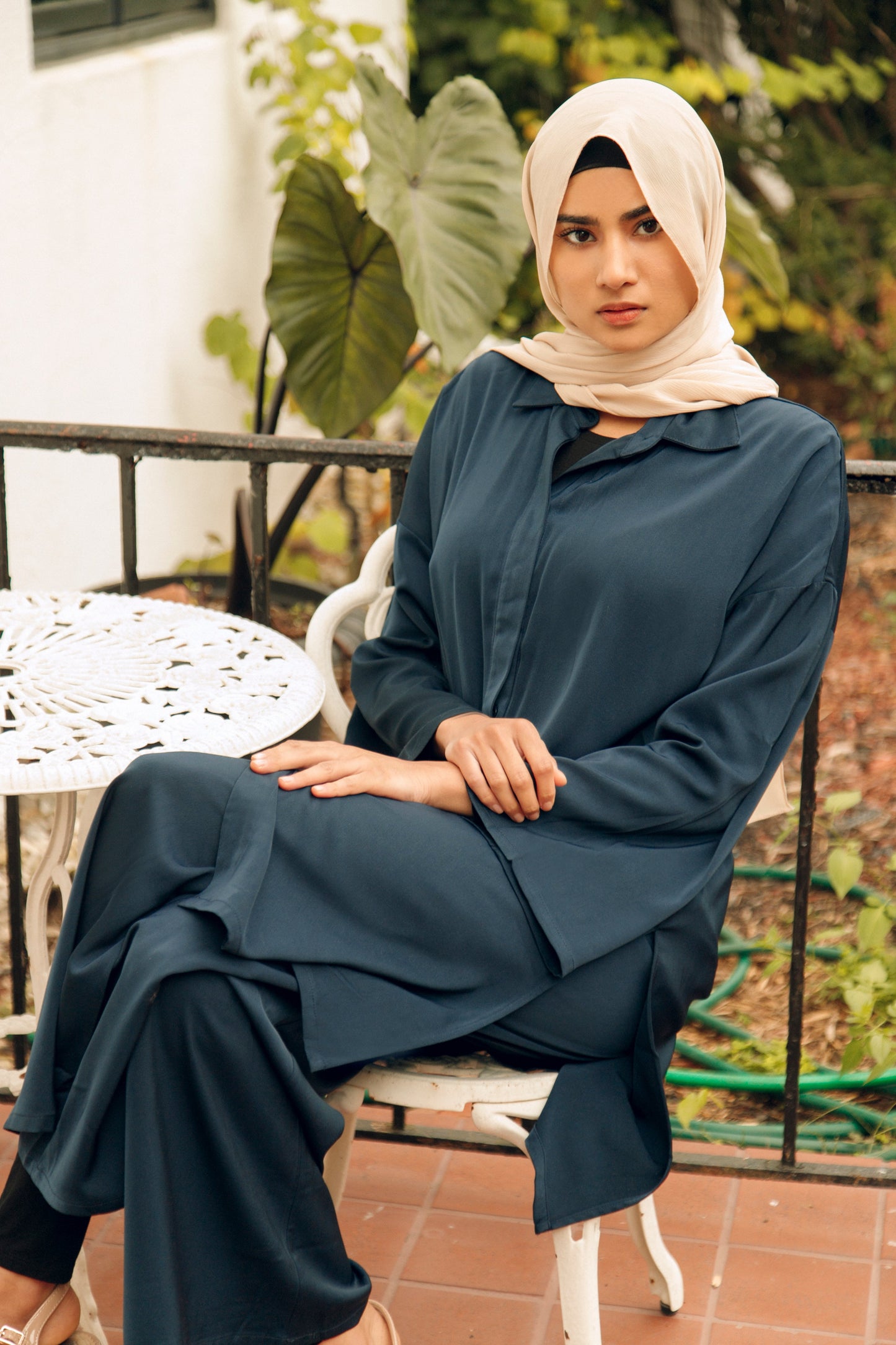 Inaya Two Piece Matching Set - Navy