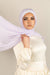 LILACIA Georgette Chiffon Scarf