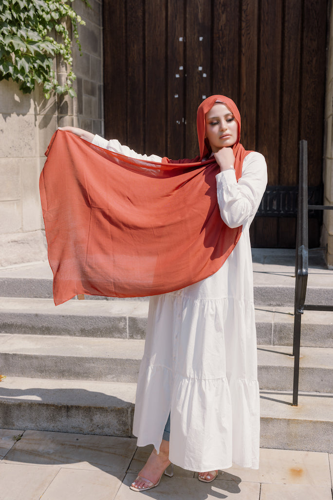 Currant Red Premium Modal Woven Ecovero™