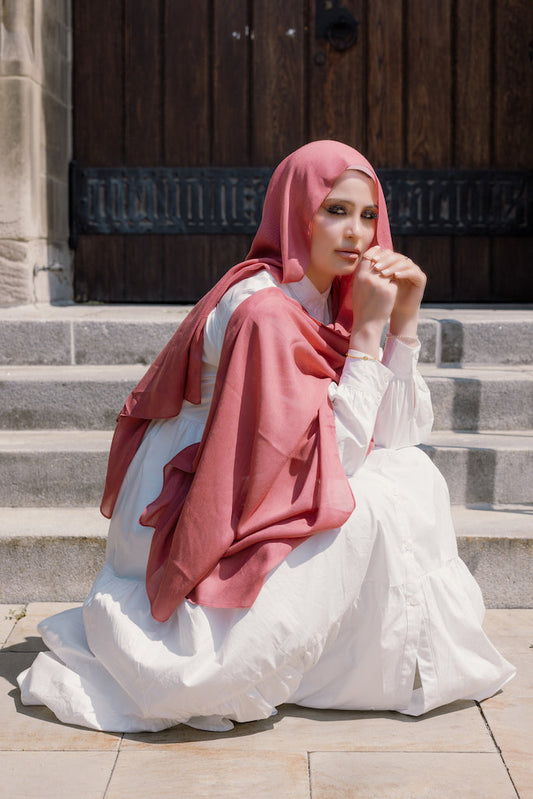 Milano Red Premium Modal Woven Ecovero™