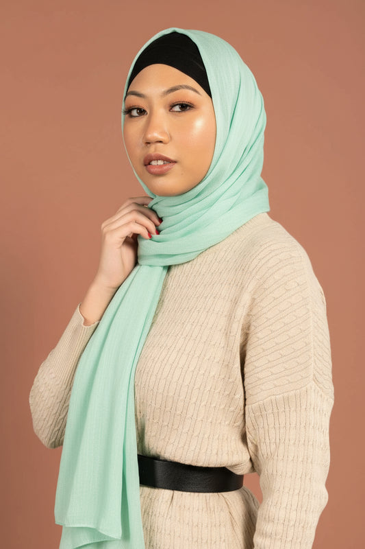 PASTEL MINT Woven Viscose