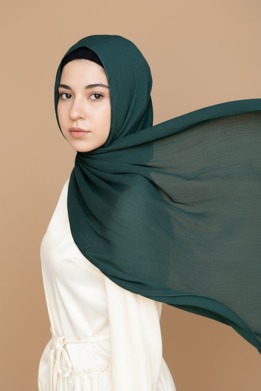 ENCHANTED GARDEN Deluxe Satin Crepe