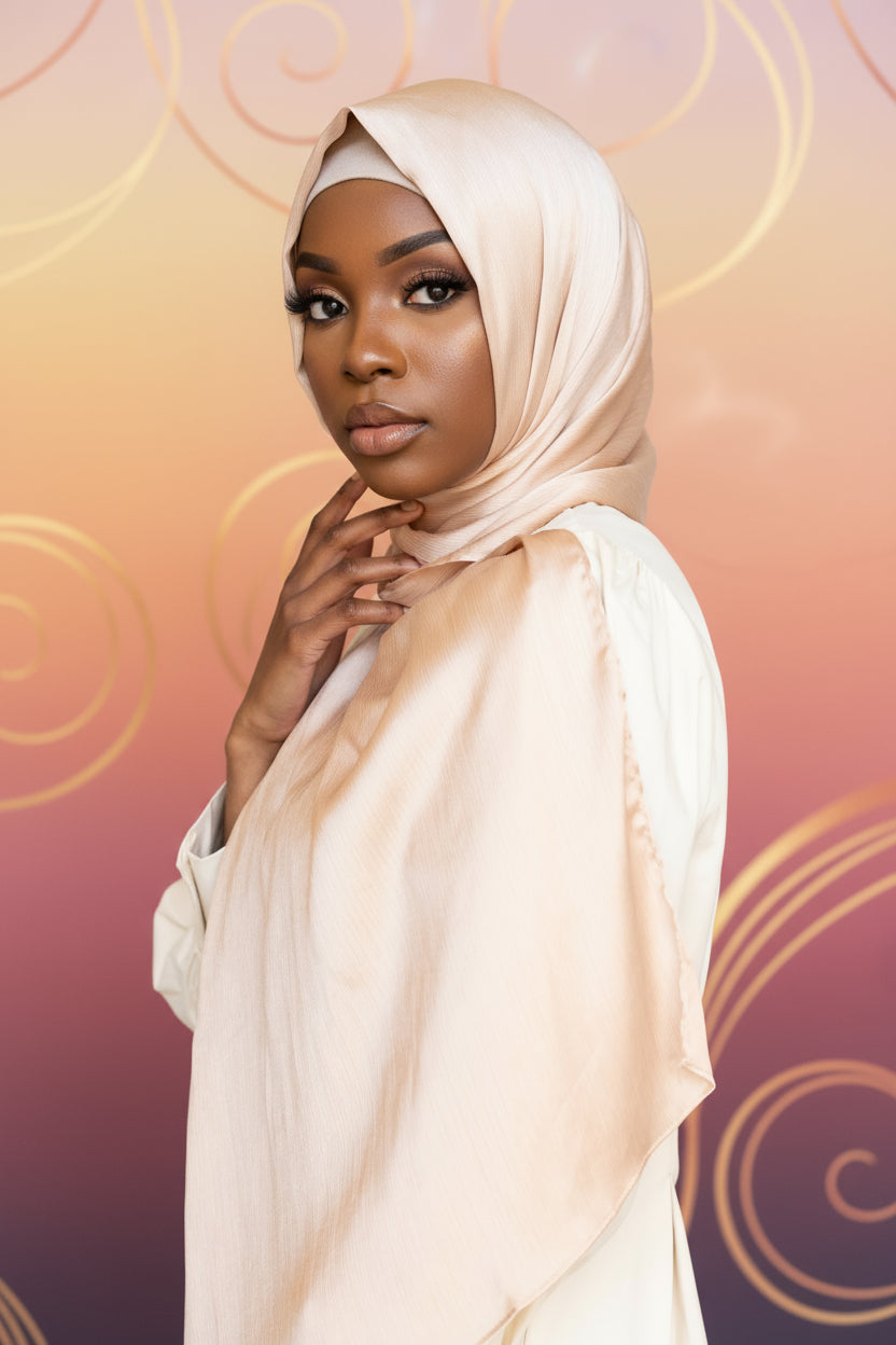 CHAMPAGNE Deluxe Satin Crepe