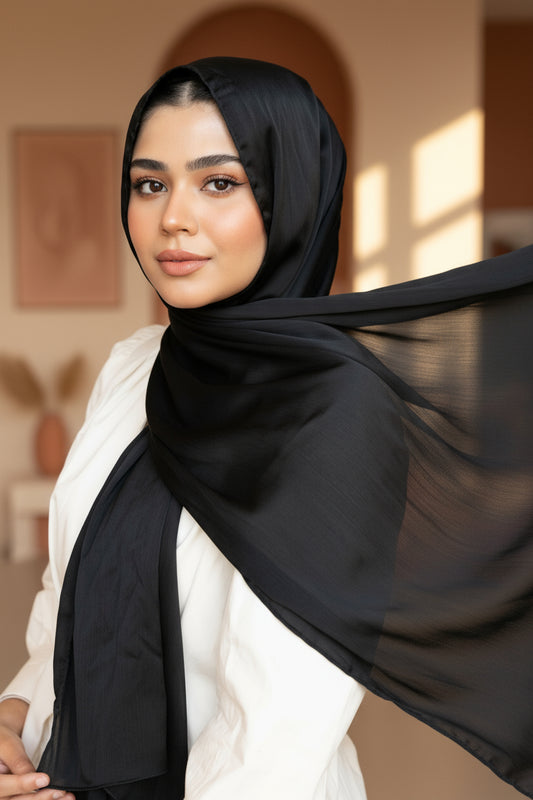 BLACK KNIGHT Deluxe Satin Crepe