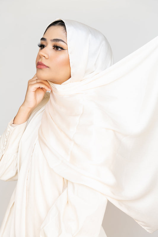 IVORY Deluxe Satin Crepe