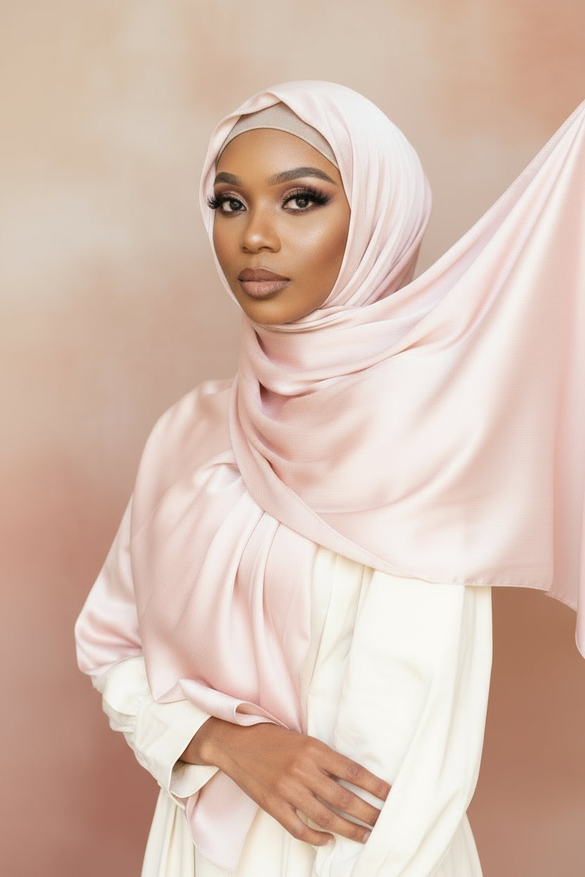 ROSE ACCENT Deluxe Satin Crepe