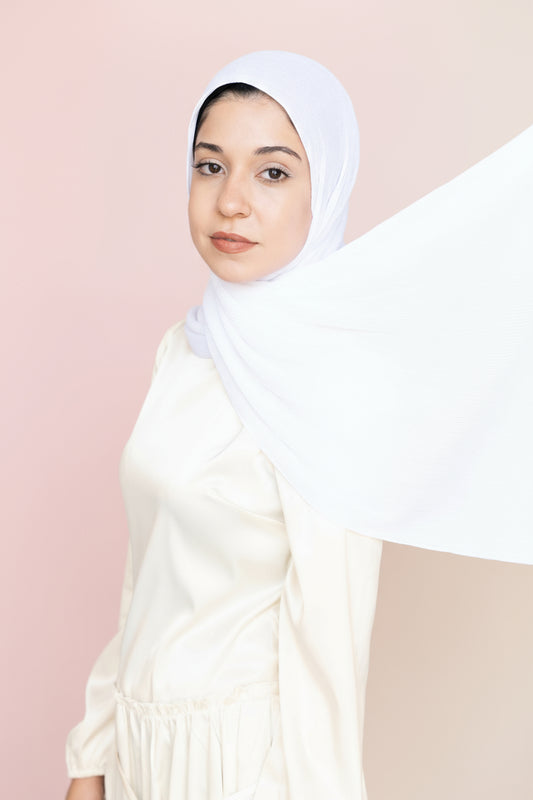 SNOW Pleated Chiffon