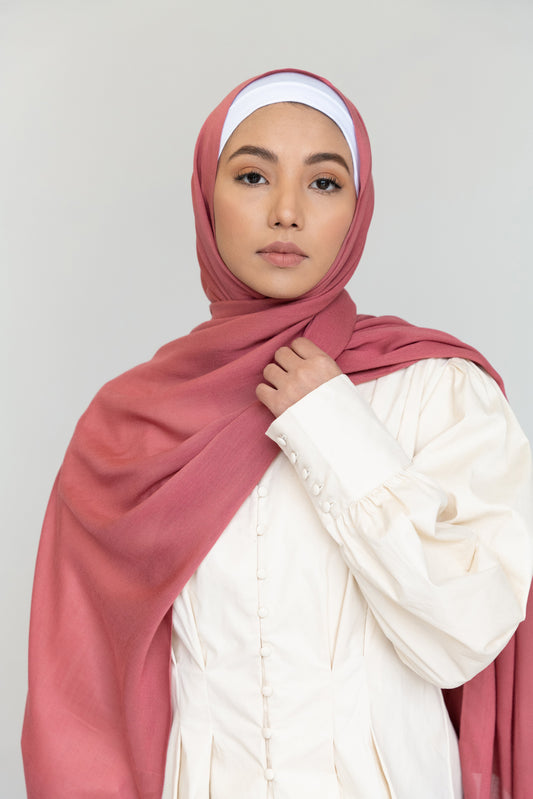 Milano Red Premium Modal Woven Ecovero™