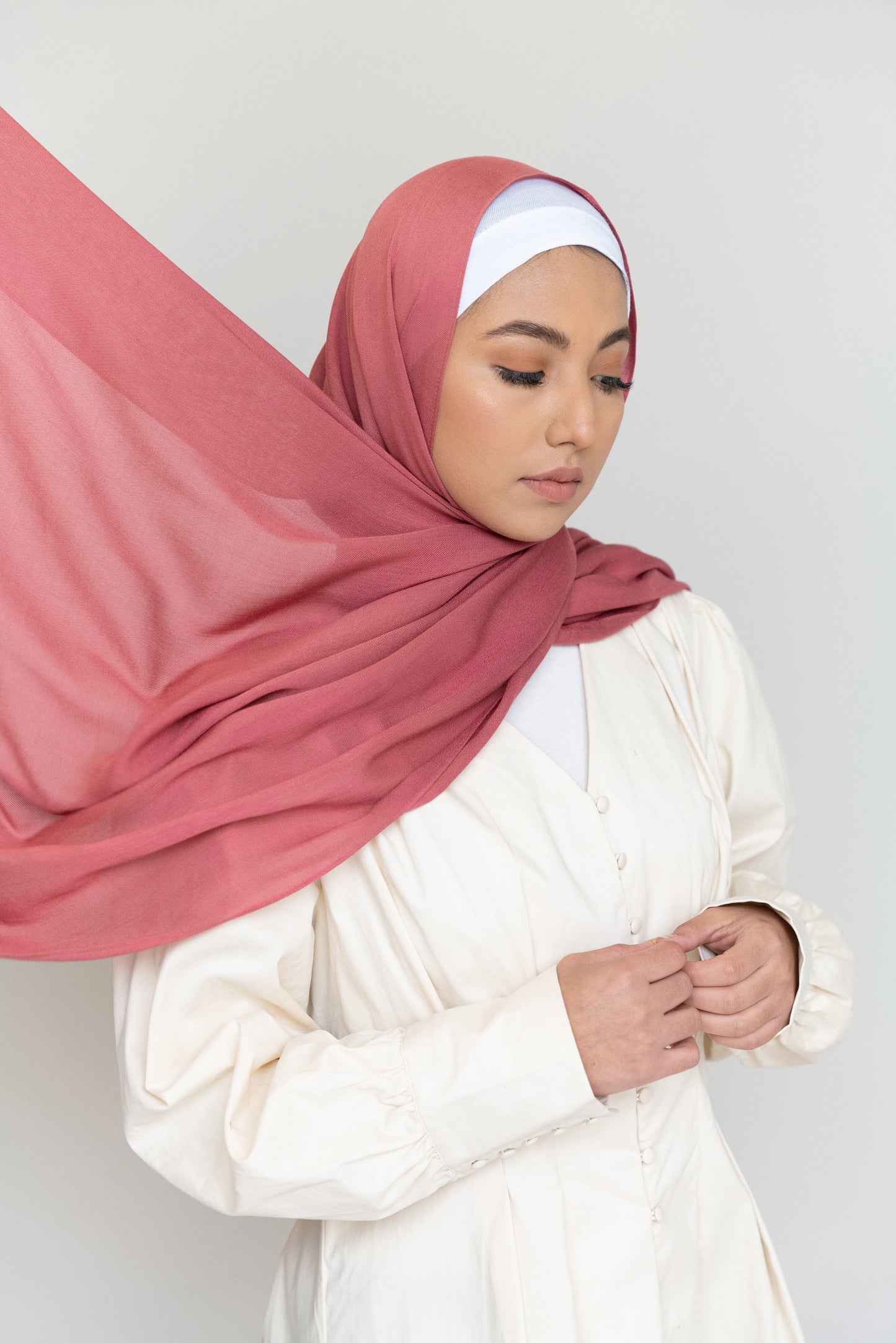 Milano Red Premium Modal Woven Ecovero™