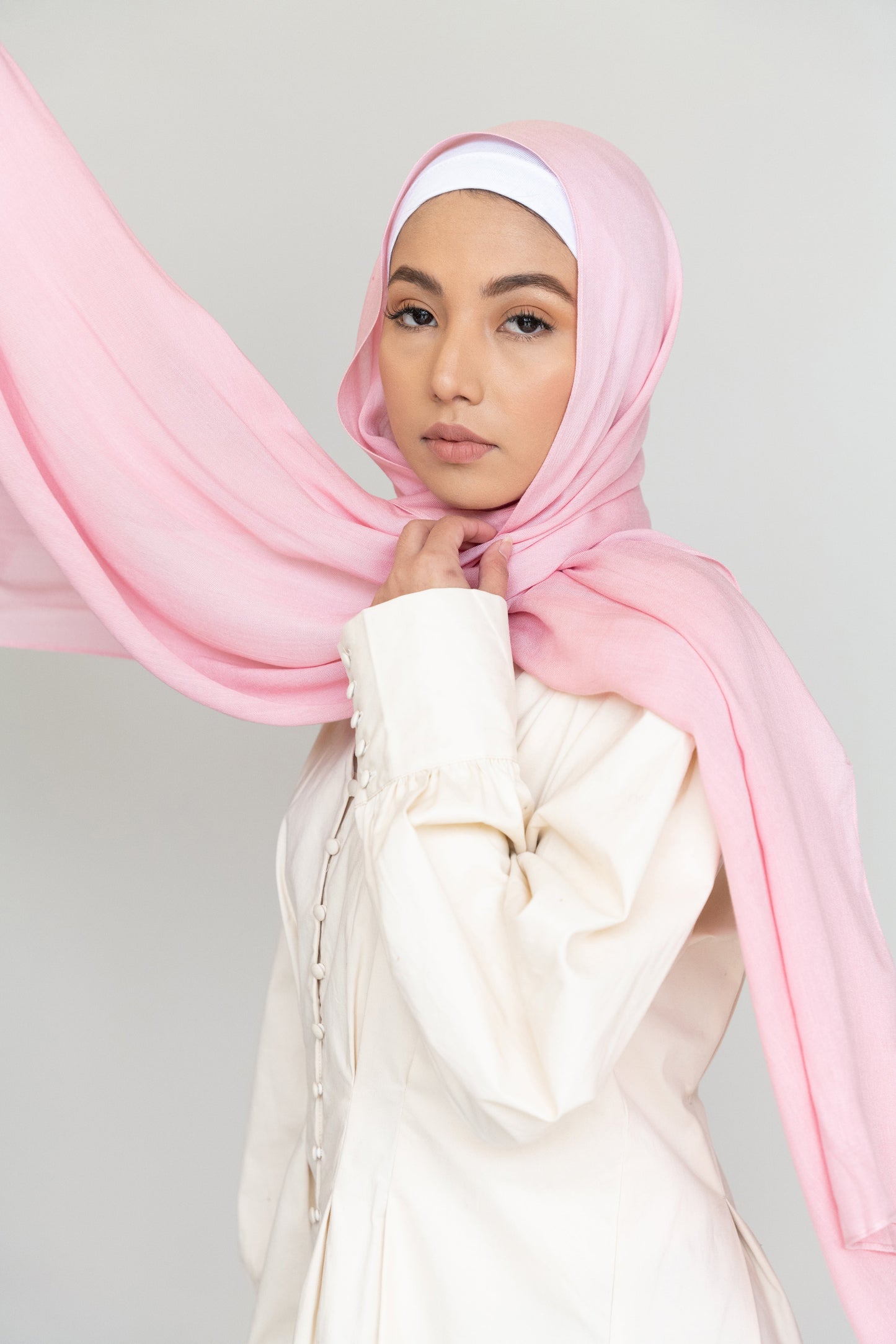 Exotic Pink Premium Modal Woven Ecovero™