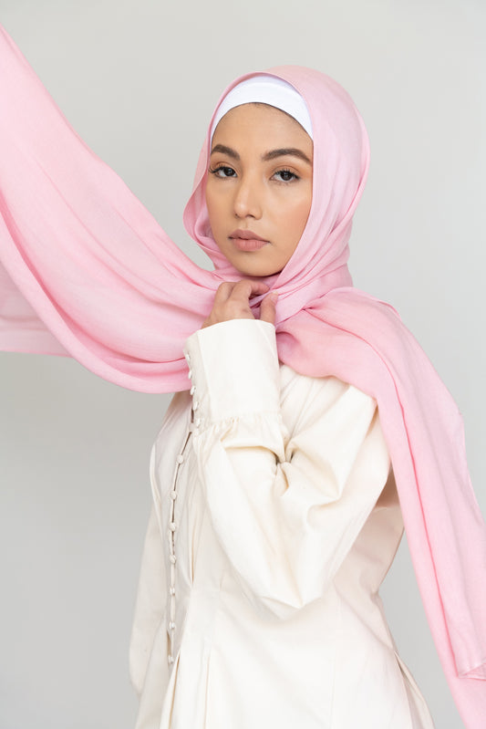 Exotic Pink Premium Modal Woven Ecovero™