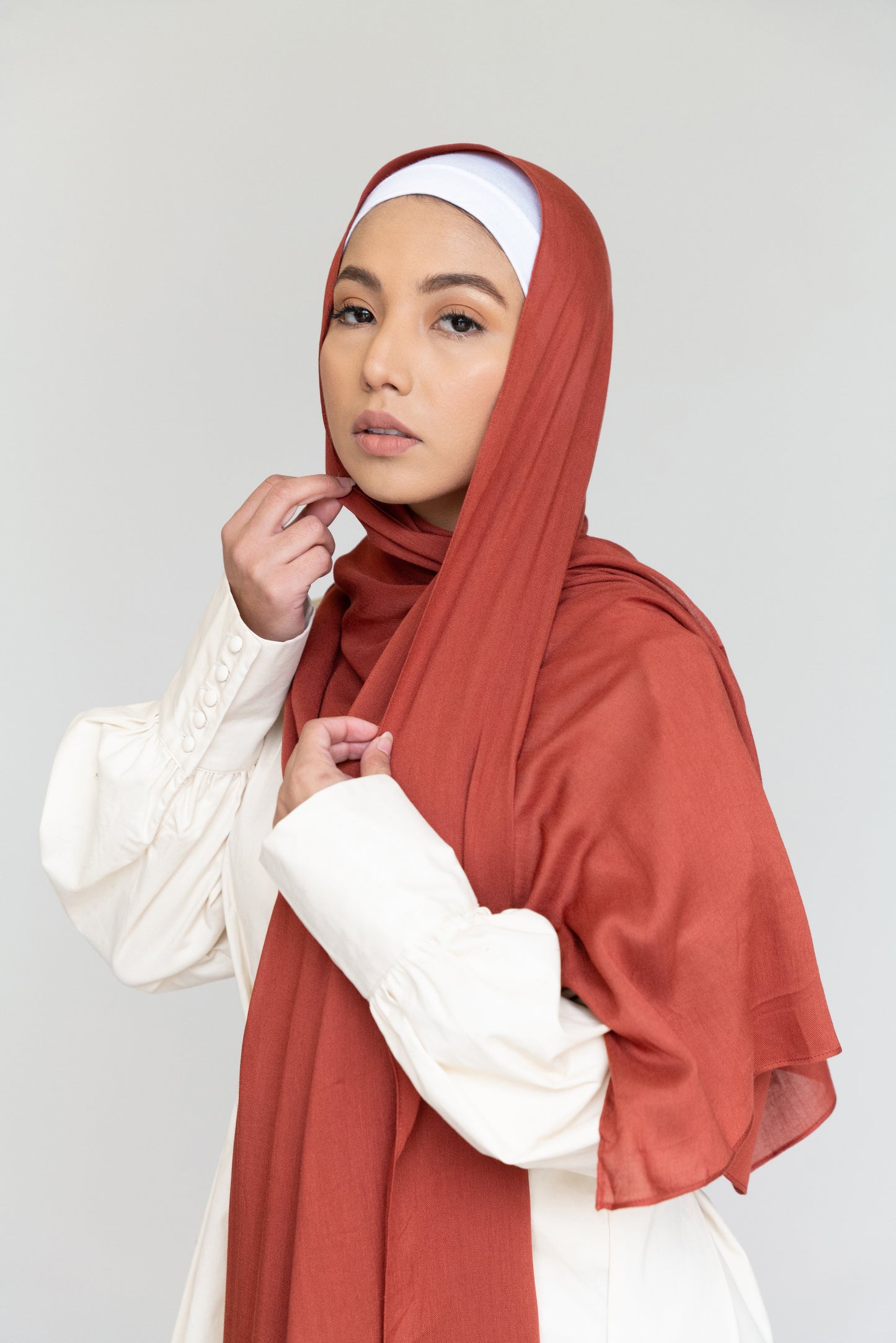 Currant Red Premium Modal Woven Ecovero™