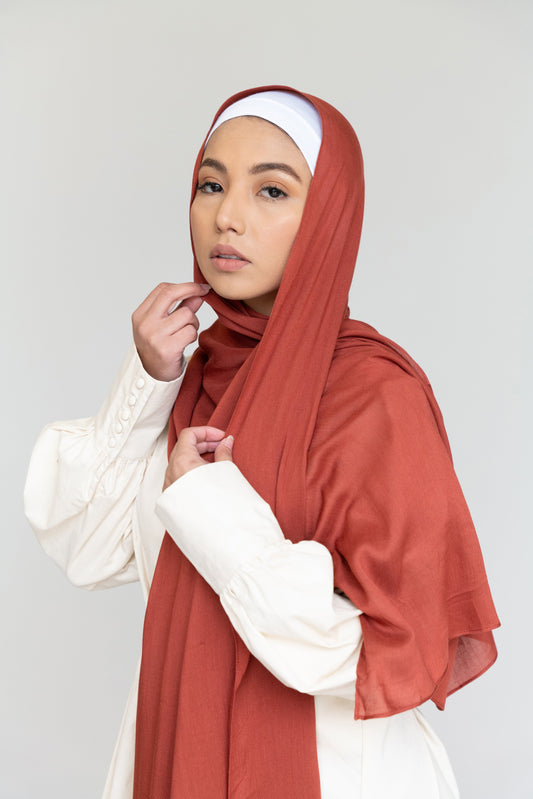 Currant Red Premium Modal Woven Ecovero™