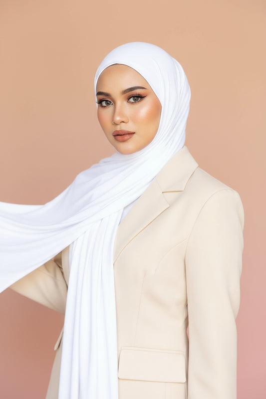 PURE WHITE Premium Jersey