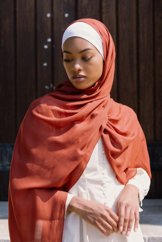 Currant Red Premium Modal Woven Ecovero™