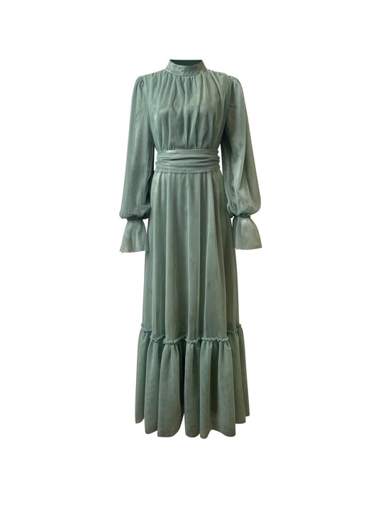 Shireen Maxi Gown - Frosted Mint
