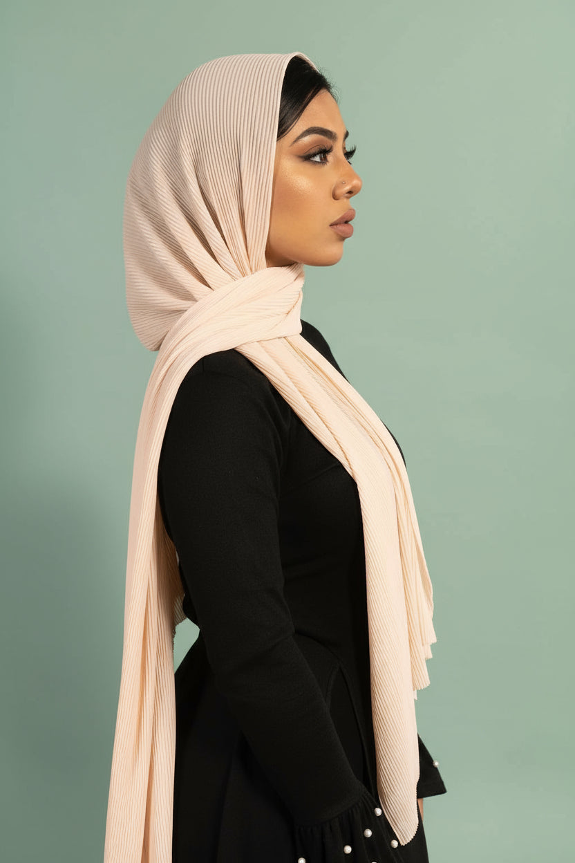 ALABASTER Pleated Chiffon