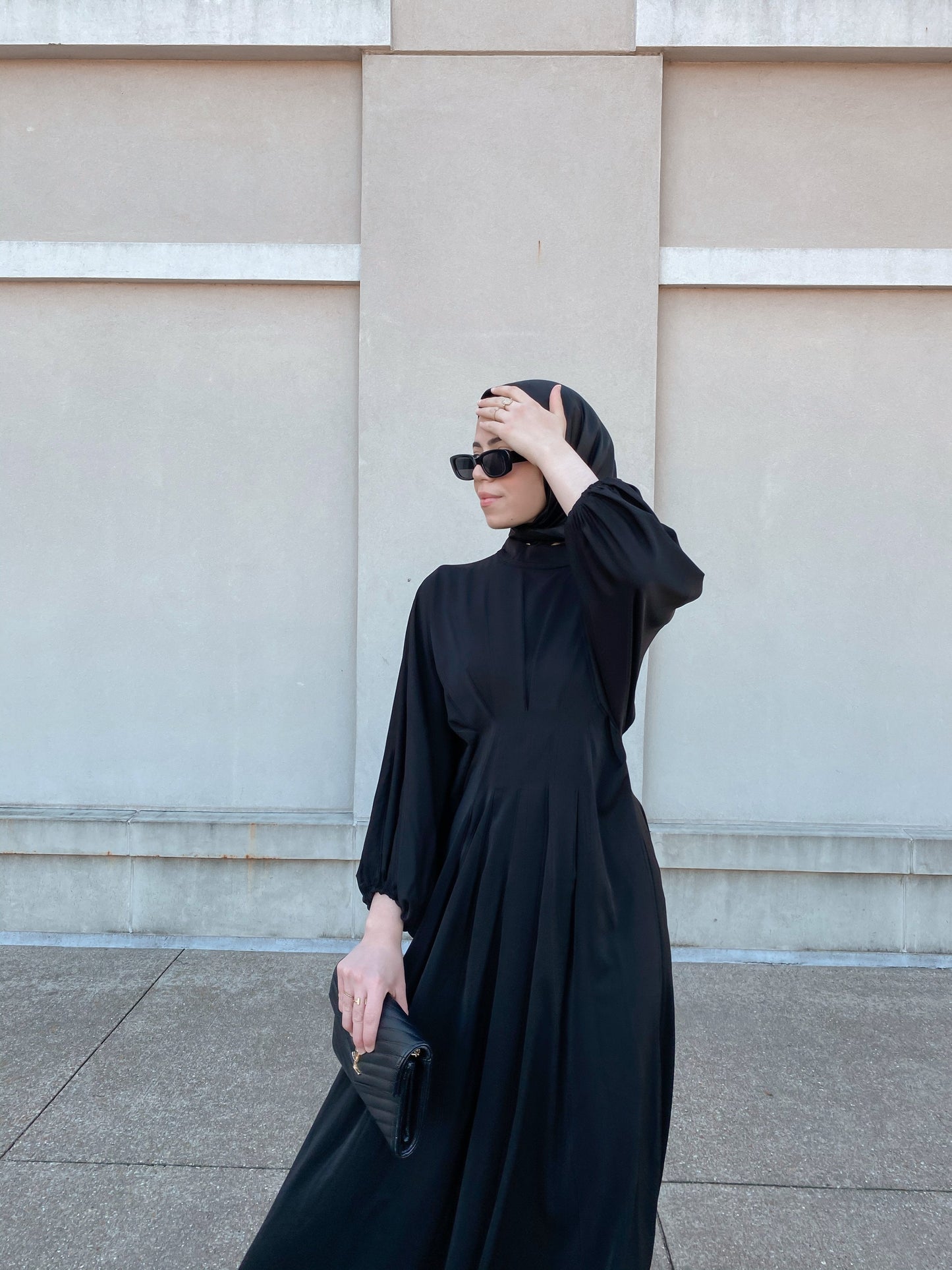 Elmas Maxi Dress - Coal