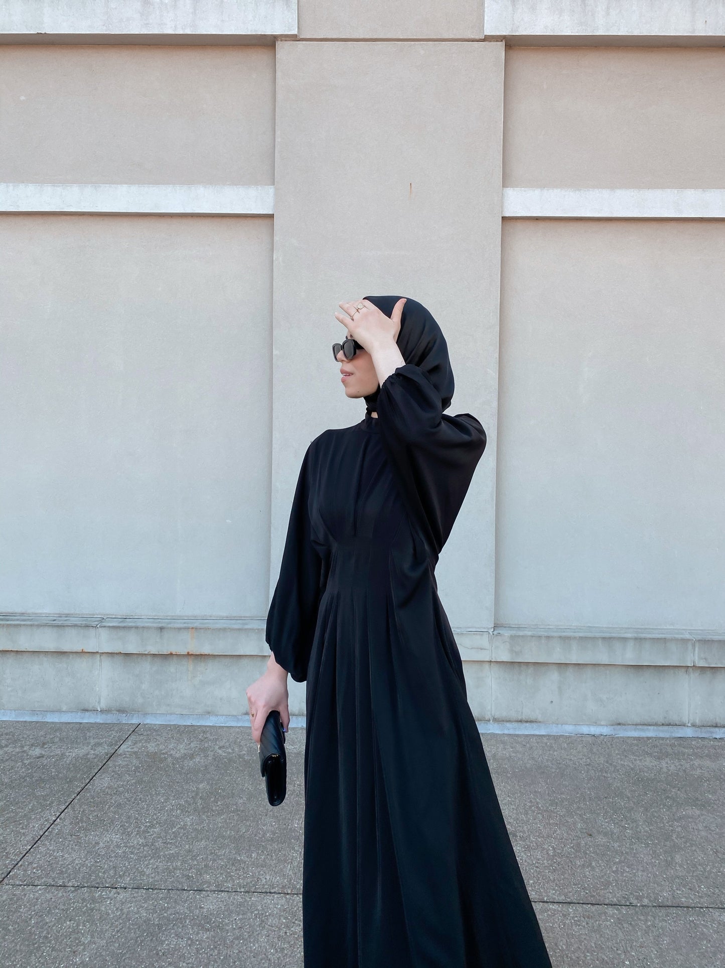 Elmas Maxi Dress - Coal