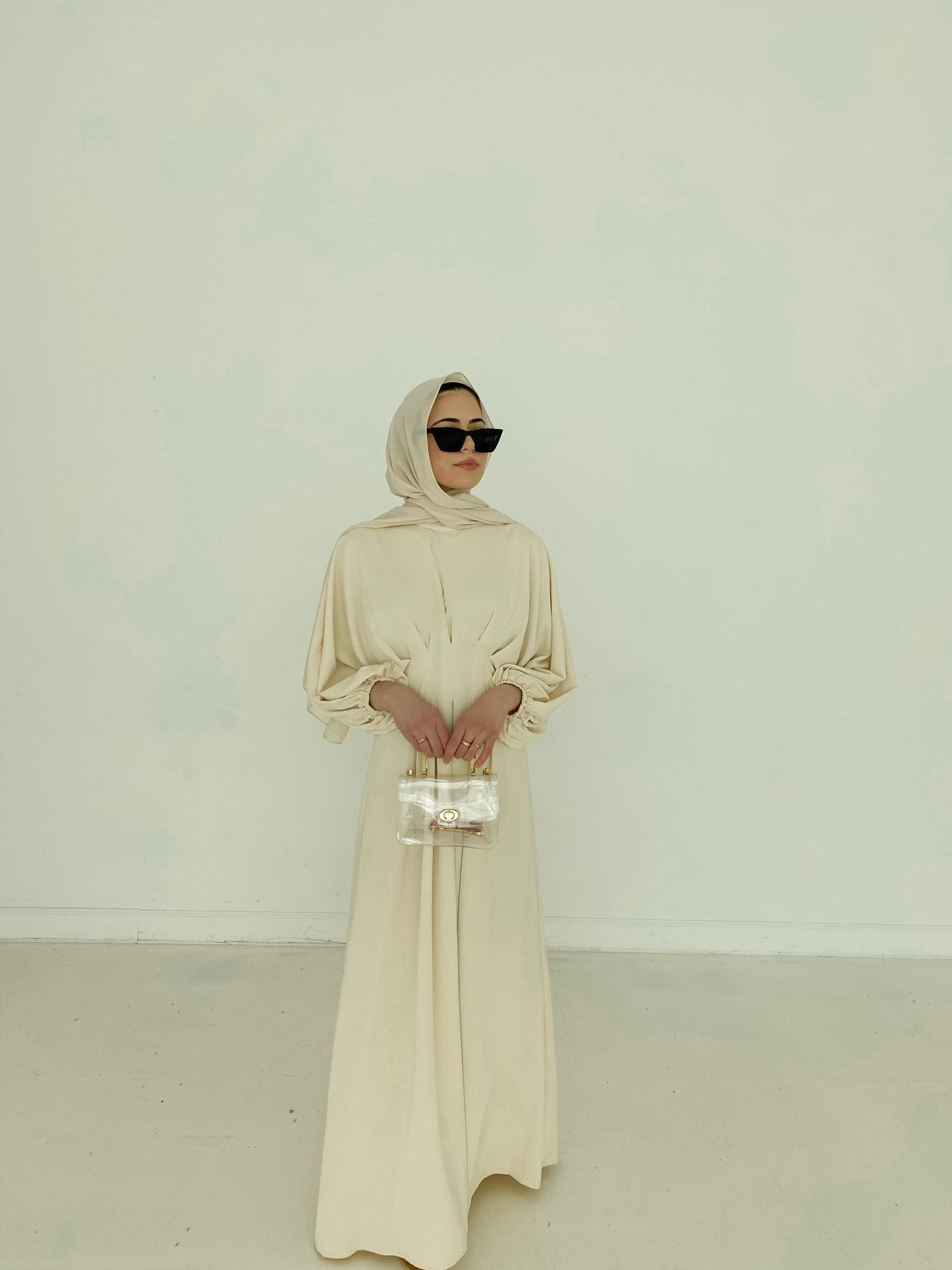 Elmas Maxi Dress - Cream