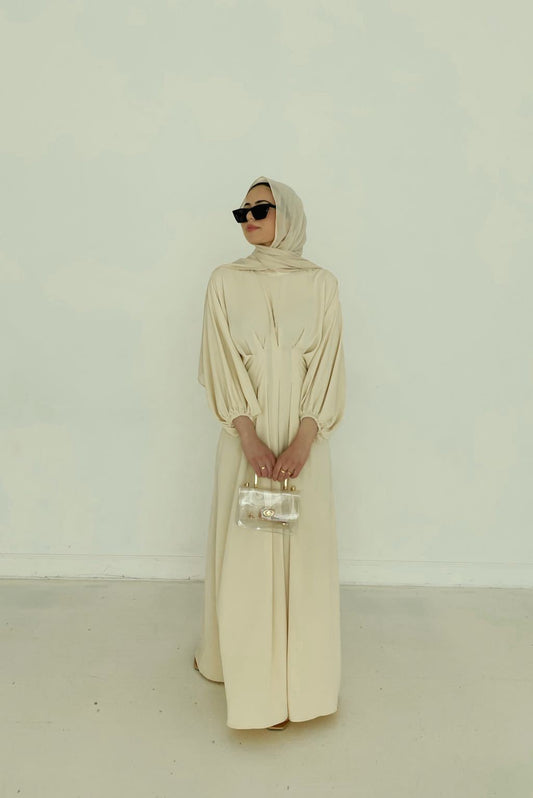 Elmas Maxi Dress - Cream