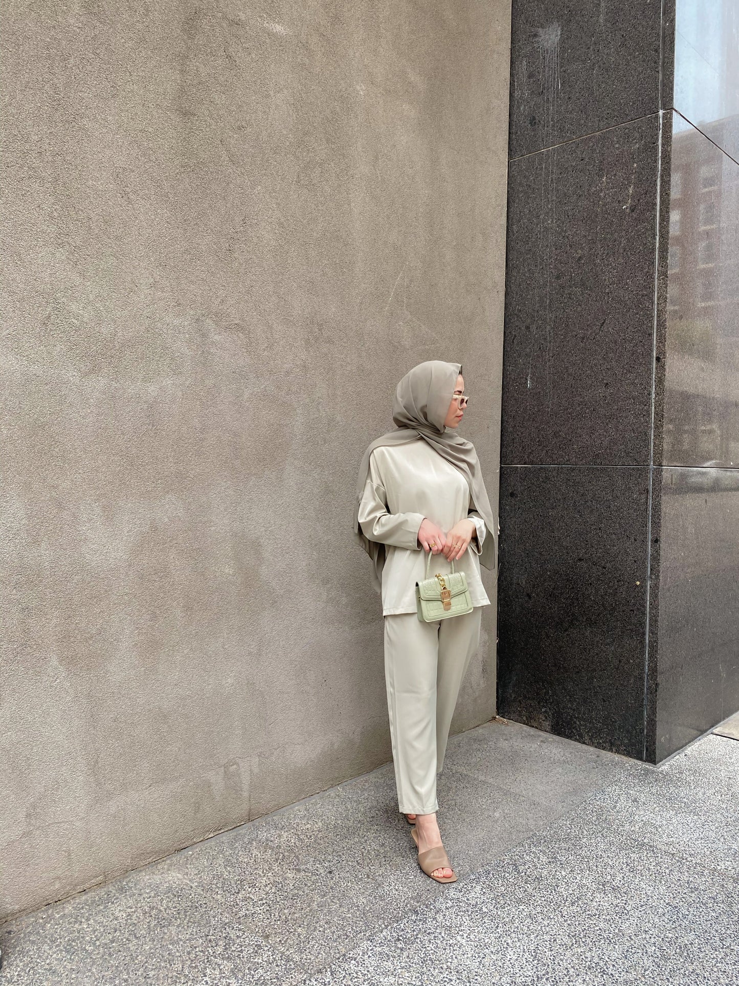 Zara Top - Dusty Mint