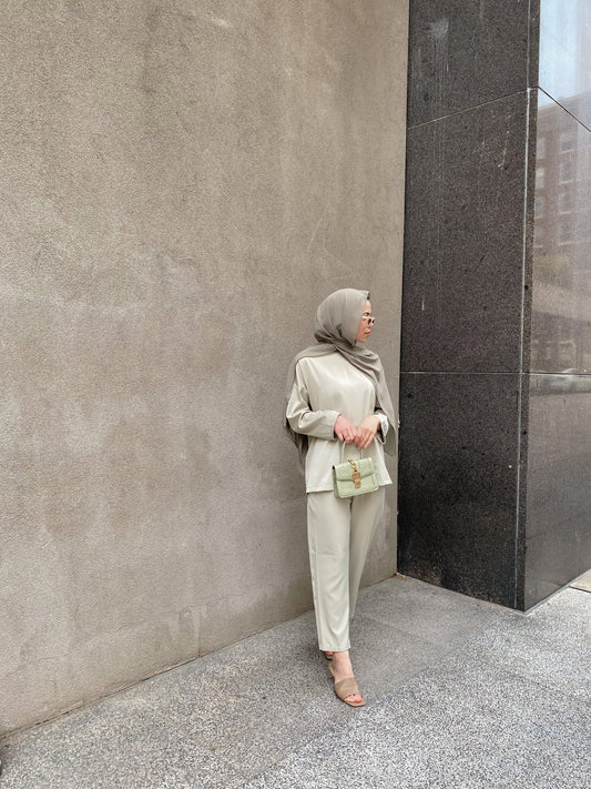 Zara Top - Dusty Mint