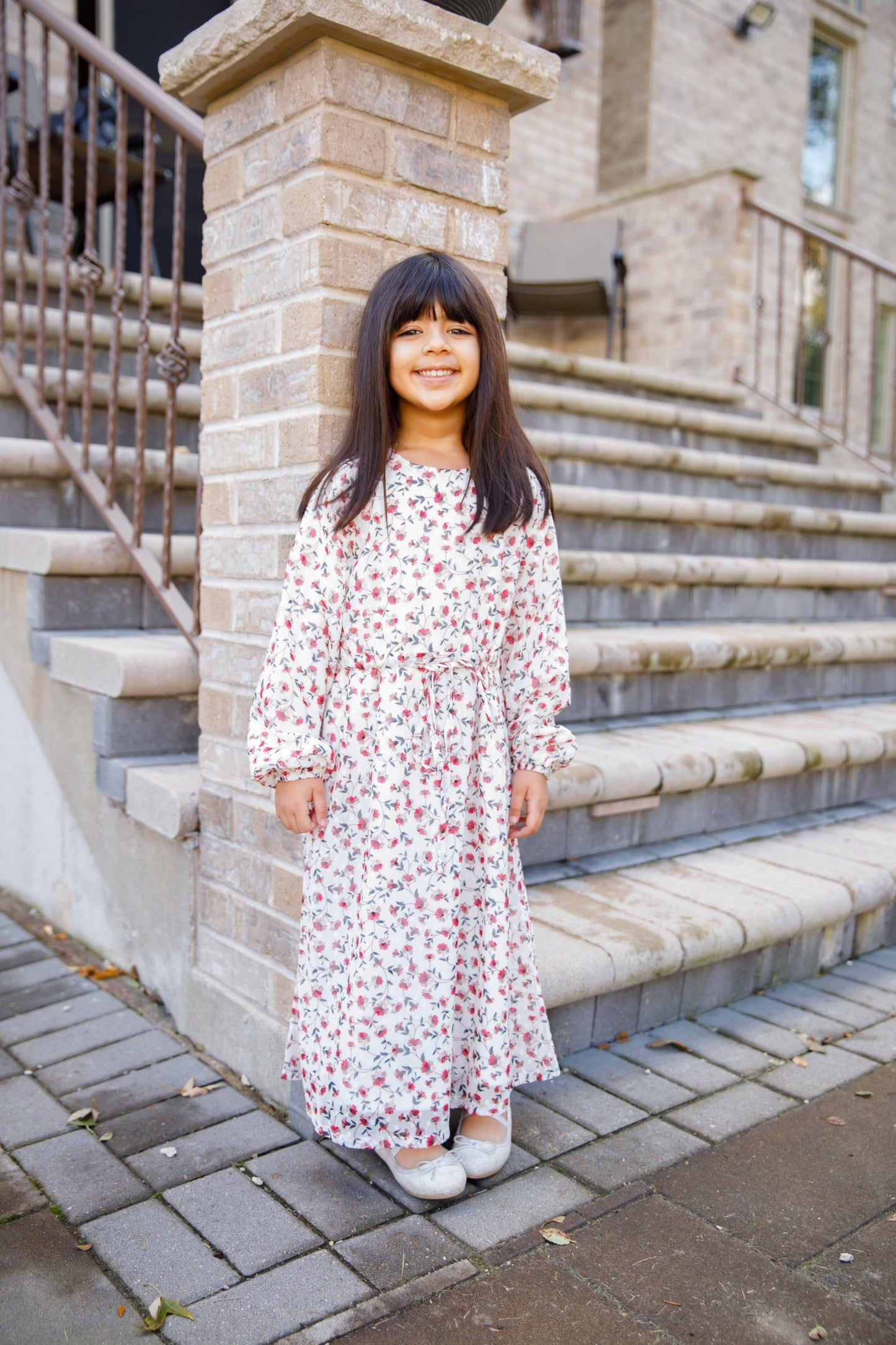 Mini Cherry Blossom Maxi Dress