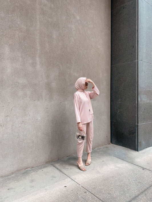 Zara Top - Blush
