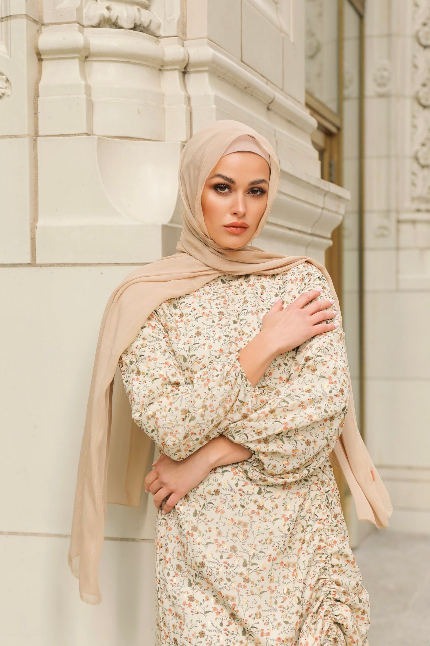 Ansa Forest Maxi Dress