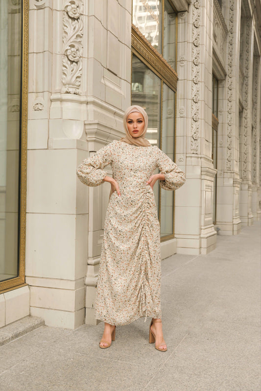 Ansa Forest Maxi Dress