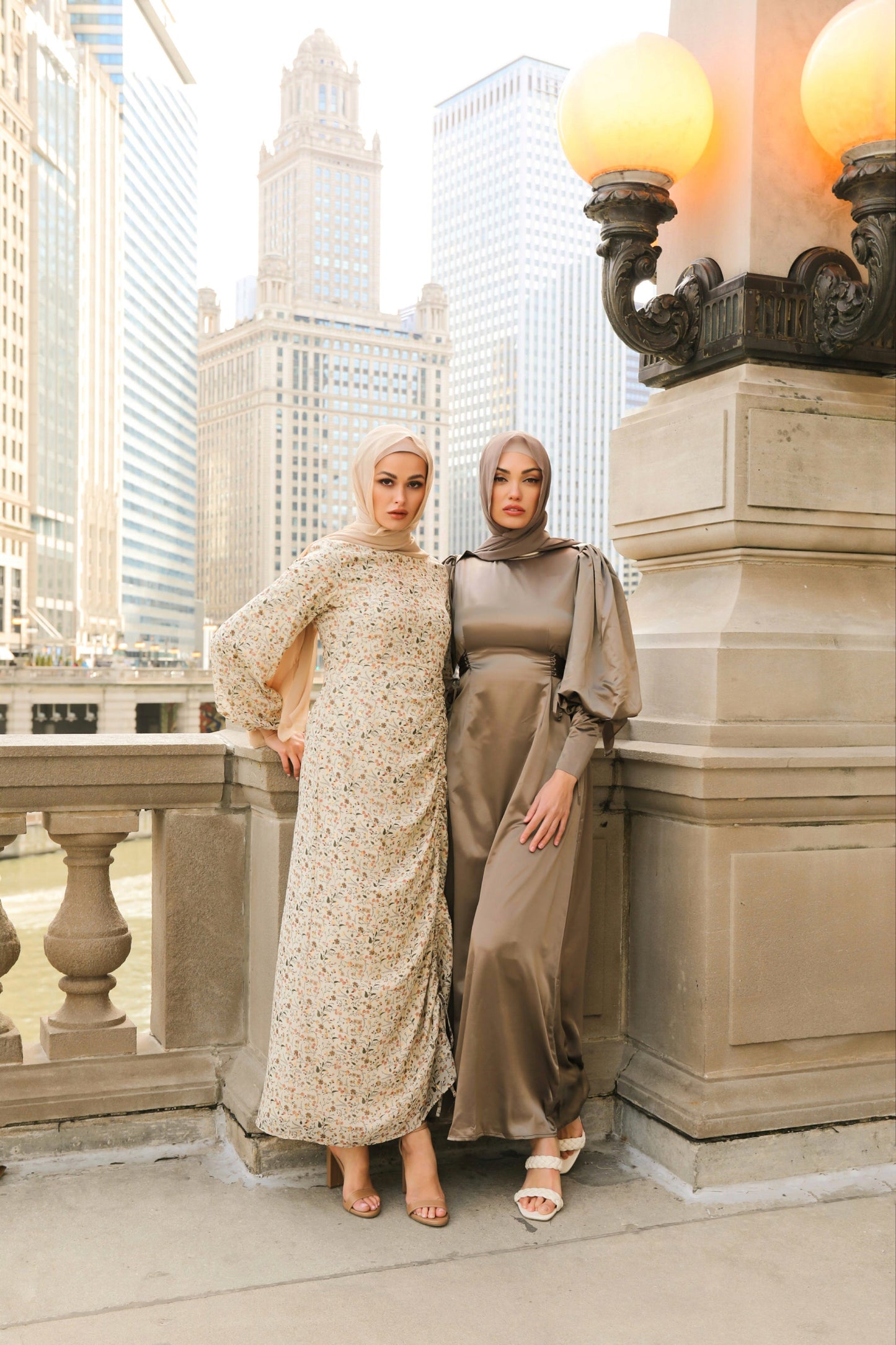 Ansa Forest Maxi Dress