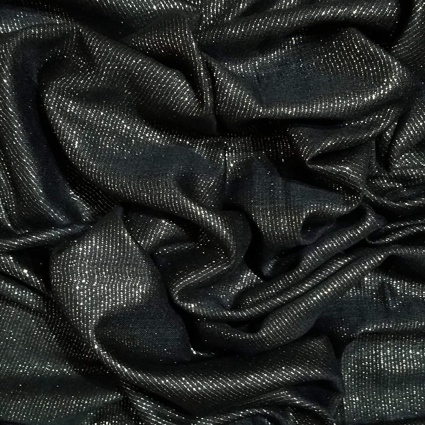 Metallic Scarf - Black
