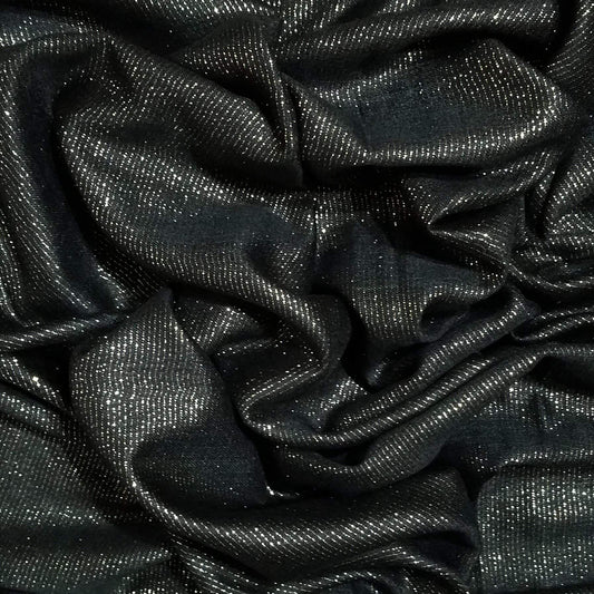Metallic Scarf - Black