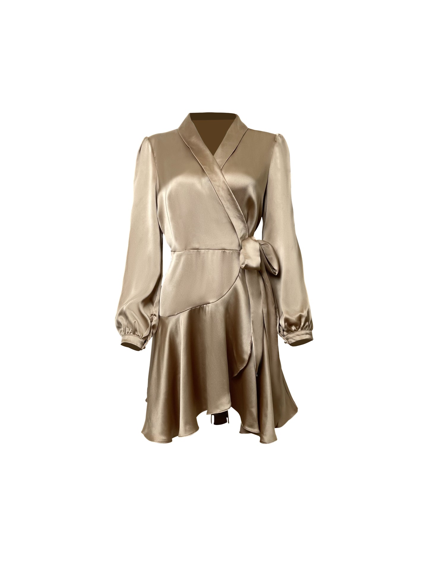 Mila Wrap Tunic - Gold