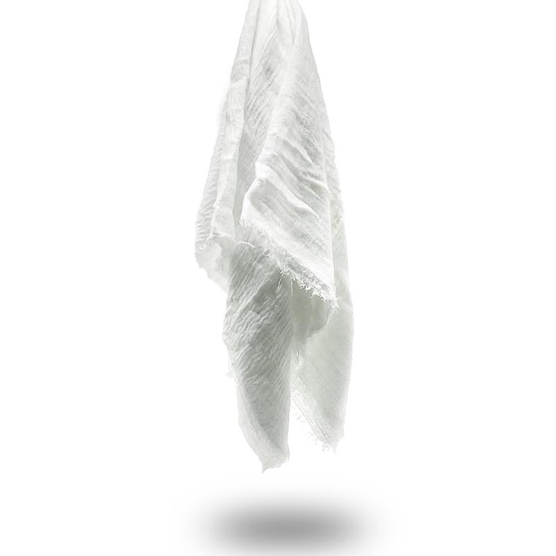 WHITE Premium Cotton Scarf