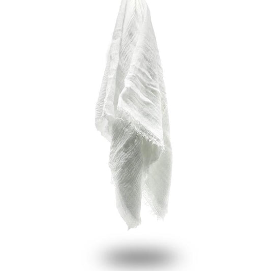 WHITE Premium Cotton Scarf